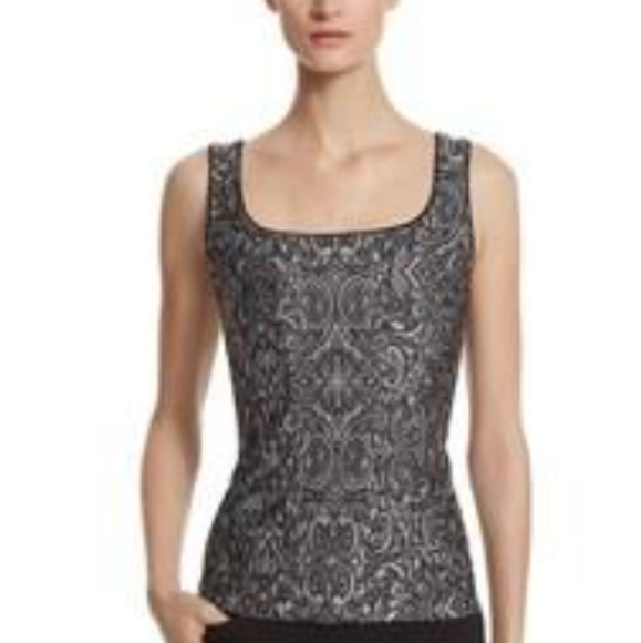 White House Black Market Jaquard Tank CorpCore OfficeSiren Boardroom - Picture 5 of 5